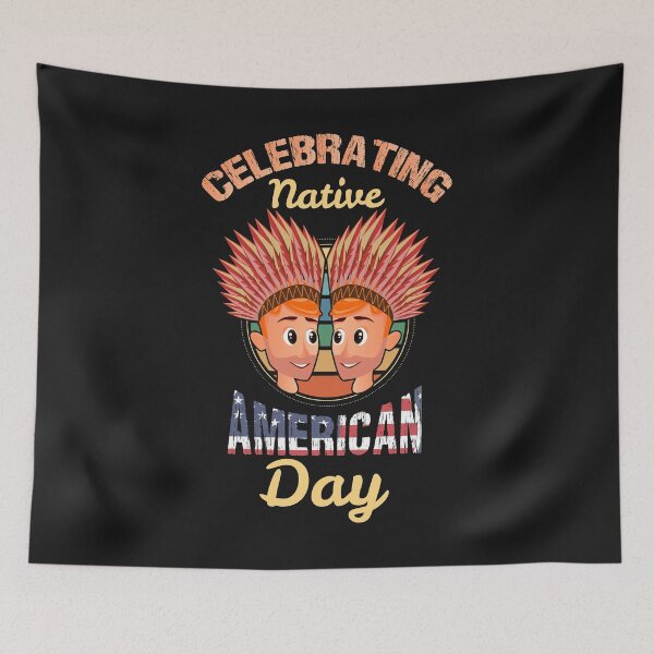 Item preview, Happy Indians Native American Day  designed and sold by ShirtStar0815.