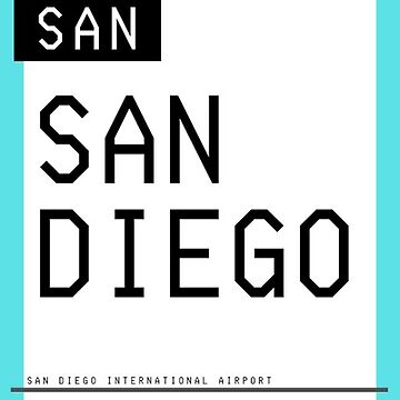 Artwork thumbnail, San Diego Boarding Pass by agethegreat