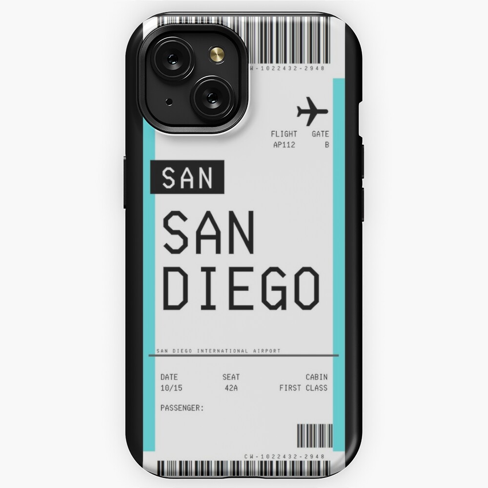 Las Vegas Boarding Pass Phone Case iPhone Case for Sale by Lola2shop