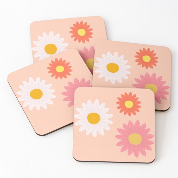 Item preview, Colorful daisy flower set designed and sold by Sarahgranchelli.
