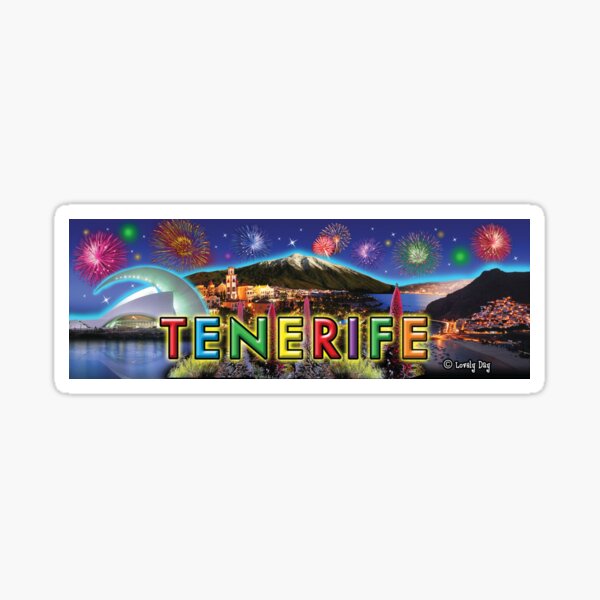Item preview, Tenerife Teide Fireworks Famous Lovely Day Design designed and sold by Lovely Day.