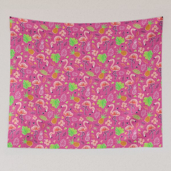 Item preview, Summer Flamingos II designed and sold by AllyArtDesigns.