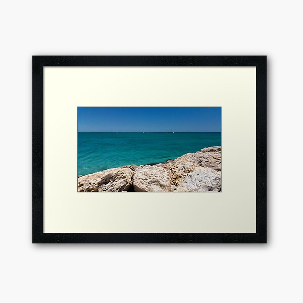 "Simply Summer" South Beach, Fremantle, W.A. Framed Art Print