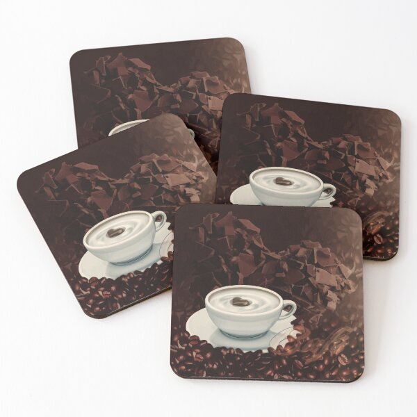 Item preview, Coffee meets chocolate designed and sold by harietteh.