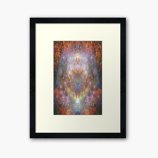 20 Temptation Framed Art Print