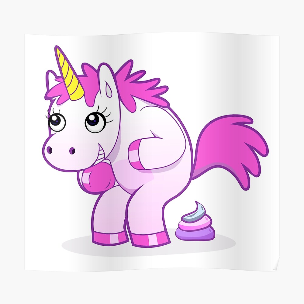 unicornio que hace popo