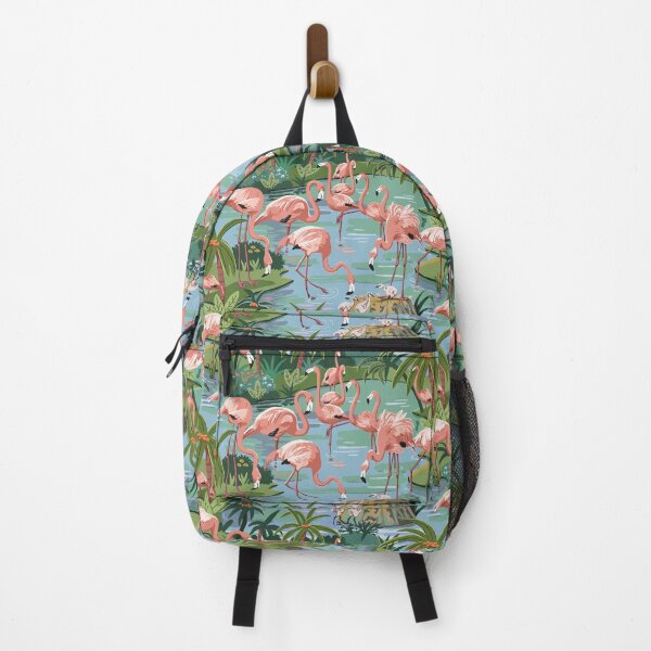 Item preview, Flamingo Lagoon Vintage Style Paint by Number designed and sold by vinpauld.