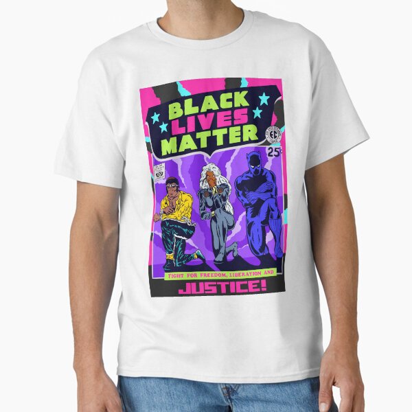 Vista previa del artículo con la obra «Black Lives Matter Comic», diseñado y vendido por ribncheese.