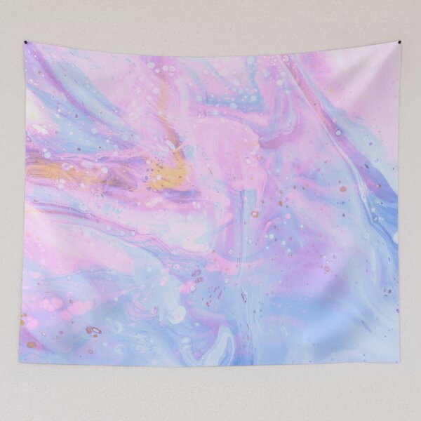 Item preview, Pink and Blue Marble Ink Splashes designed and sold by WisdomInspired.