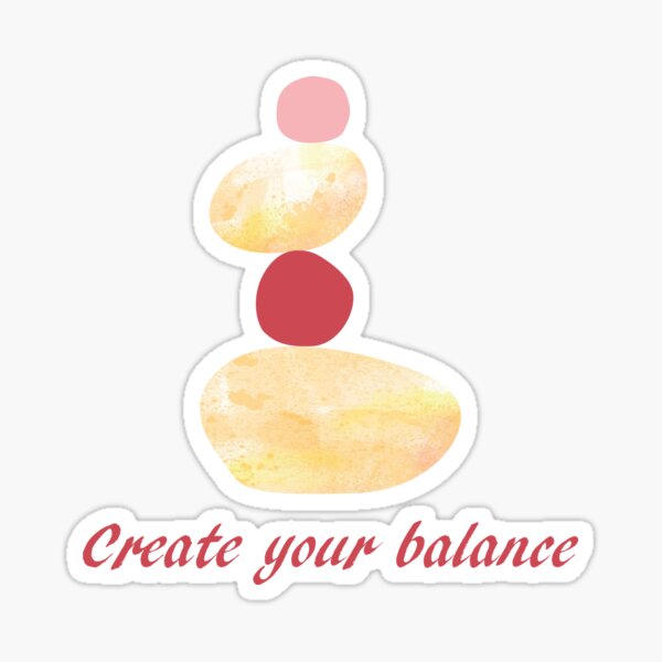 Create your balance Sticker