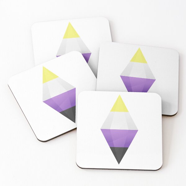 Item preview, nonbinary pride plumbob designed and sold by brielleanne.