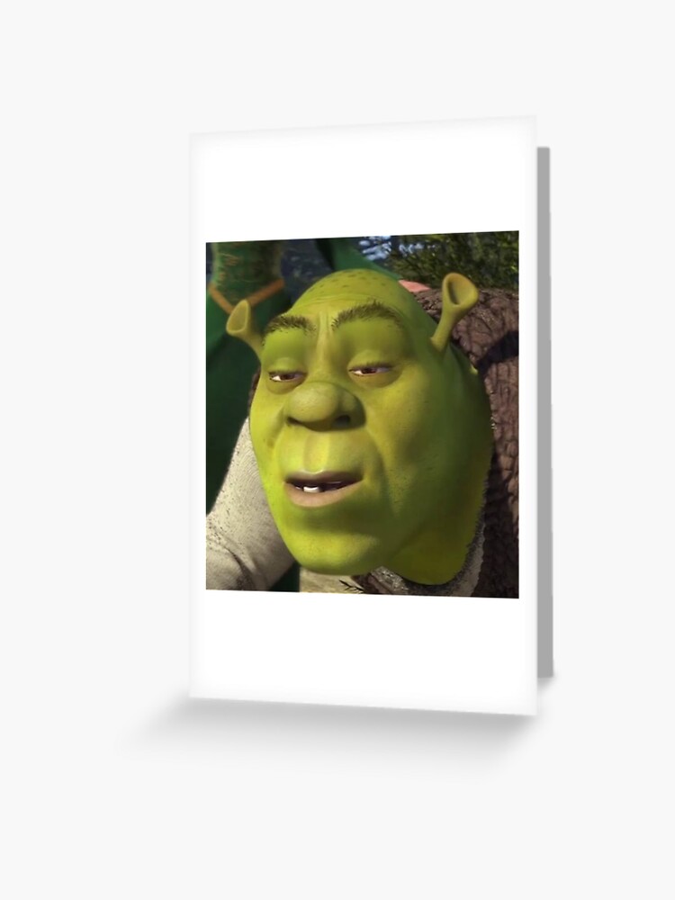 Shrek 3 - Shrek Confused Photographic Print for Sale by volkaneeka