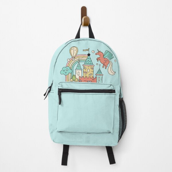 Item preview, Buntes Schloss Einhorn designed and sold by Hangrid-Work.
