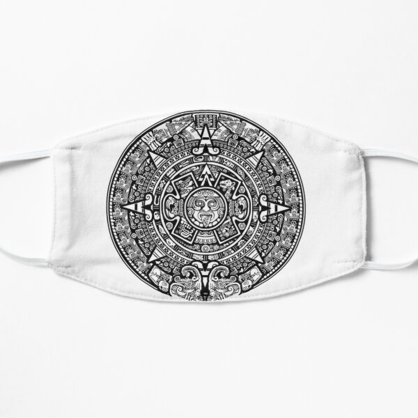 Mayan Calendar Flat Mask