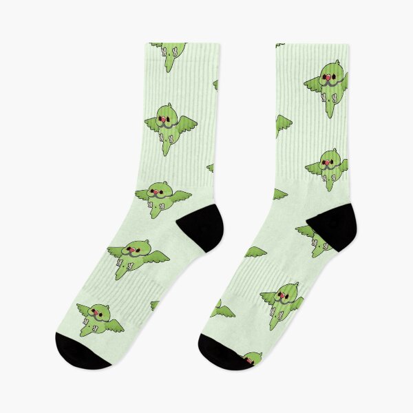 Item preview, Flying Indian Ringneck - Lime Green designed and sold by blirbos.