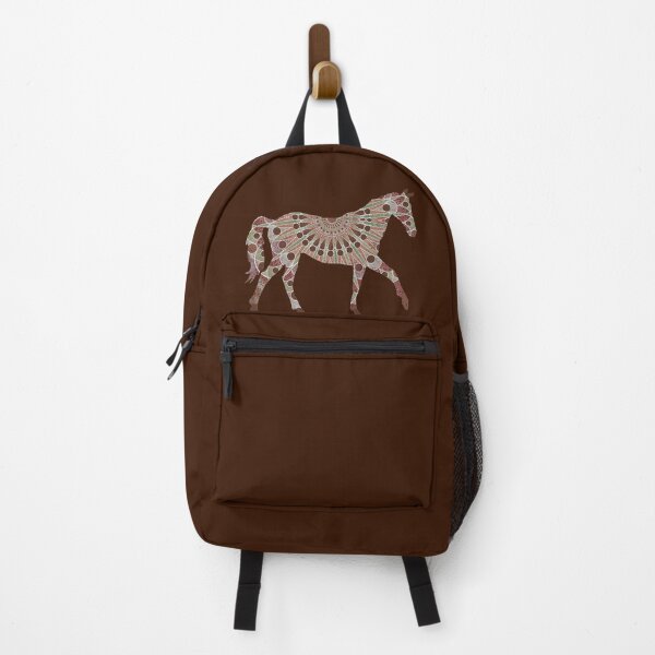 Item preview, One Brown Mandala Horse designed and sold by WatersEdgeGal.
