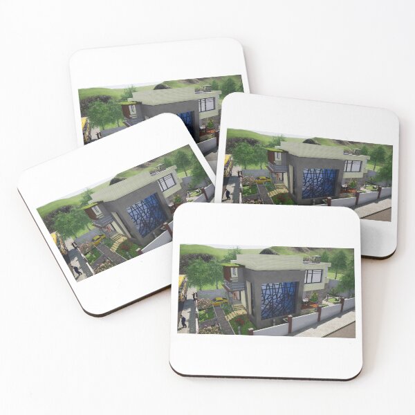 Item preview,  cute 3d villa ,sketchup ,Realistic Rendering,autumn, architecture ,  Beautiful ,  graphic design ,High Resolution Images , sustainable development  , gift idea for art lover designed and sold by MimiouchB.