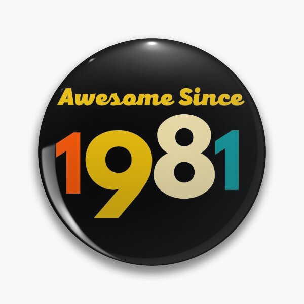 Item preview, Awesome since 1981 designed and sold by Combistudios.