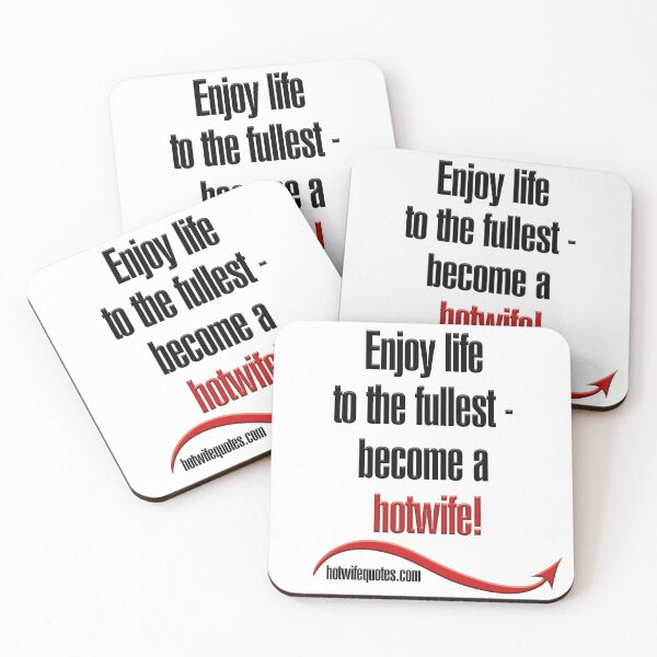 Item preview, Enjoy life to the fullest - become a hotwife! designed and sold by hotwifequotes.