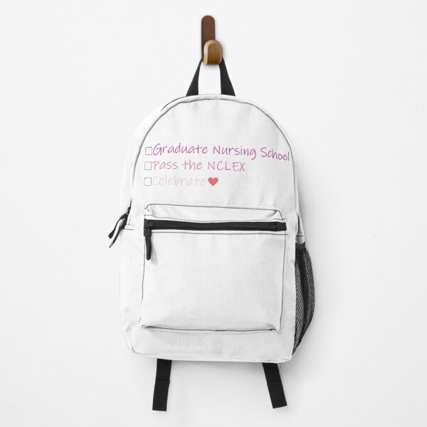 Item preview, Nursing School Check List in Pink designed and sold by ArtsyRabbit.