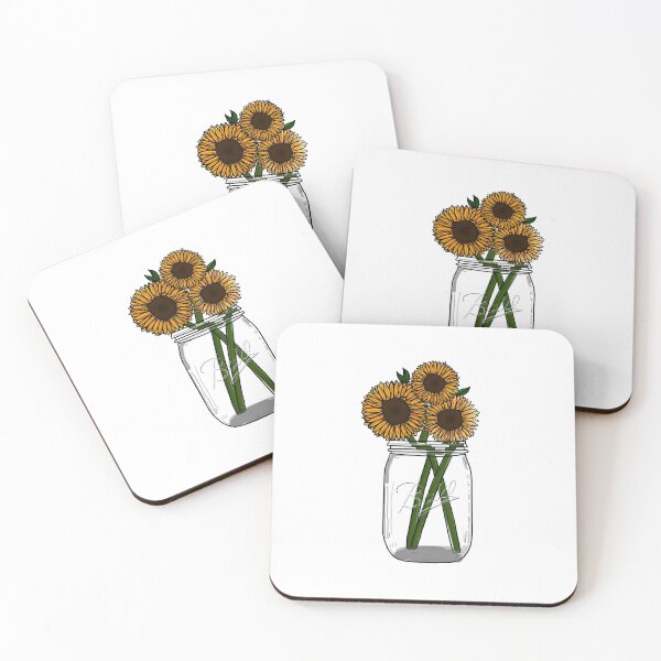 Item preview, Sunflowers in a Jar designed and sold by -lilywall-.