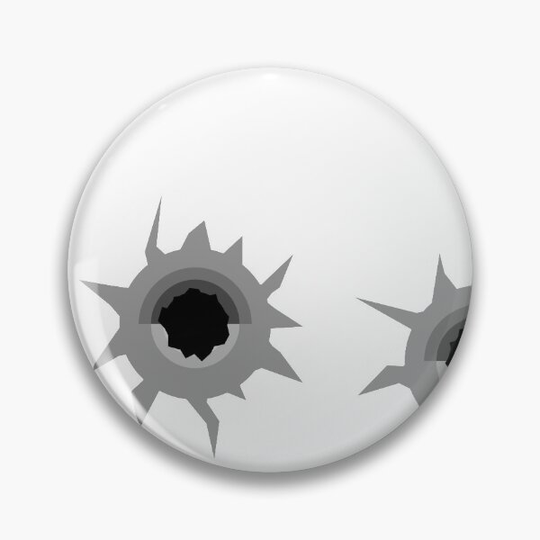 Item preview, Bulletholes  Funny Facemask designed and sold by designsnmore.