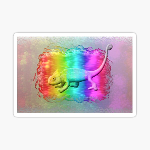 Artikel-Vorschau von Chamäleon chameleon rainbow, designt und verkauft von DavidMcBlitzen.