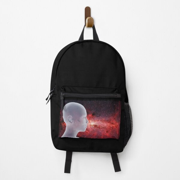 Item preview, beautiful alien in front of the Milky Way galaxy designed and sold by DottedYeti.