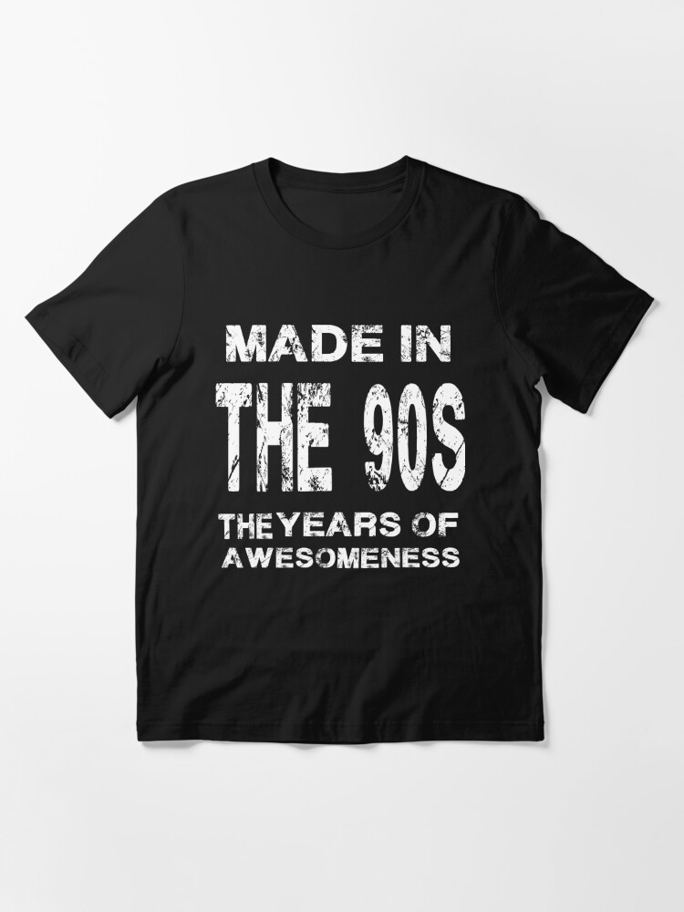 I Love The 90s Men's Costume Black Shirt