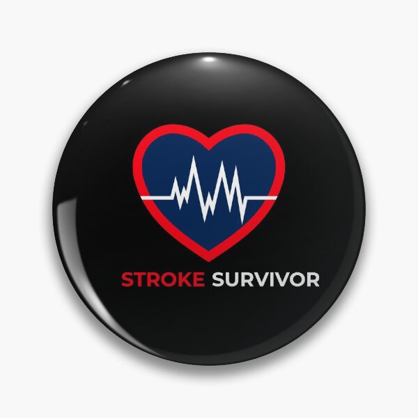 Item preview, Stroke Survivor for Stroke Awareness designed and sold by friendlyspoon.