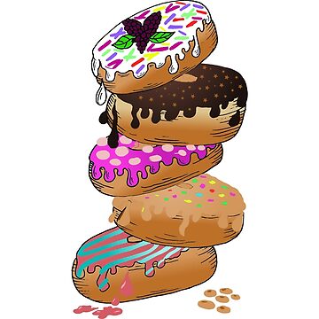 Artwork thumbnail, Donut Stack by BatholomewMat