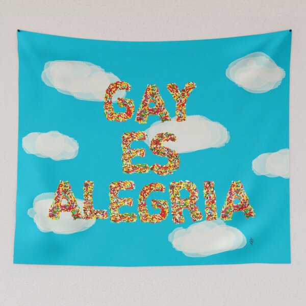 Item preview, GAY ES ALEGRIA designed and sold by Cindy Shakuri.