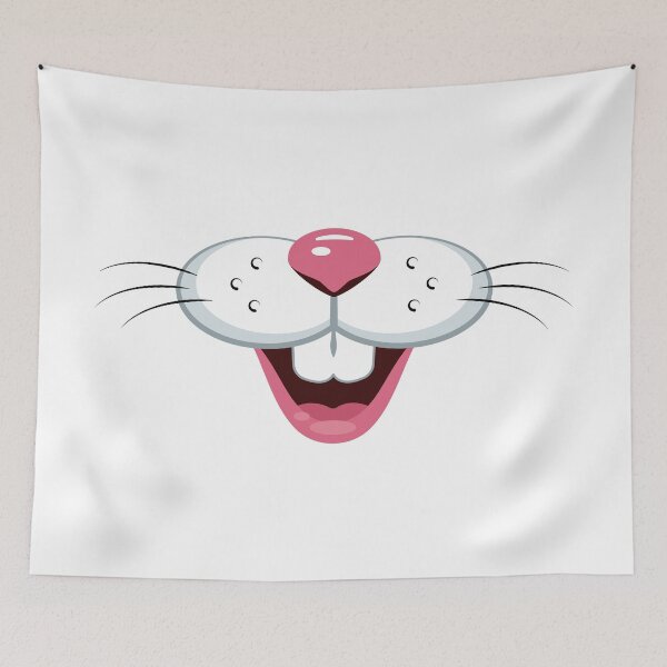 Item preview, Funny Rabibit Face designed and sold by designsnmore.