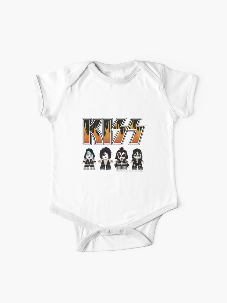 Thumbnail 1 of 2, Baby One-Piece, Kiss band - Logo Characters - Cute design for kids designed and sold by mimogoshopping.