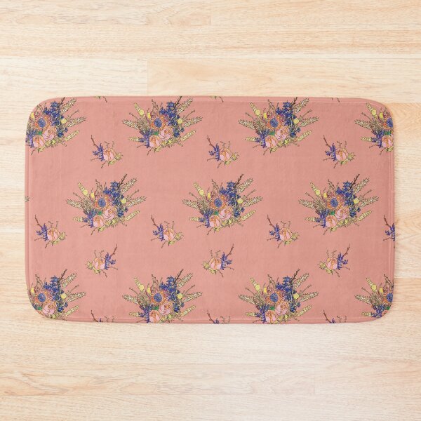 Item preview, dried flower pattern_ash pink designed and sold by kobaco.