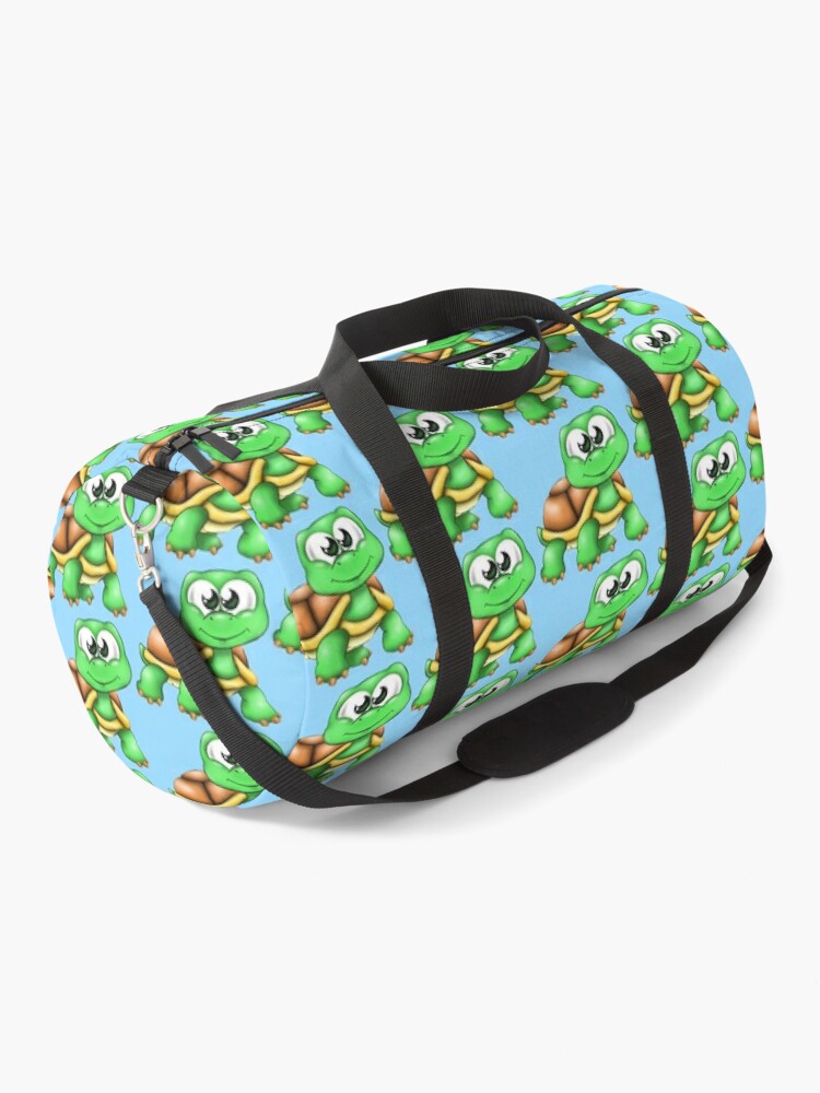 Tutute, the turtle Duffle Bag by AlaakUnivers