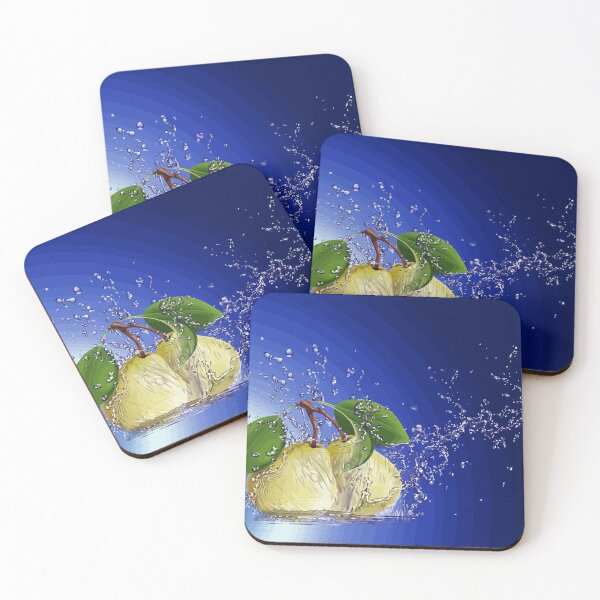 Item preview, Refreshing - pears fall into the water designed and sold by harietteh.