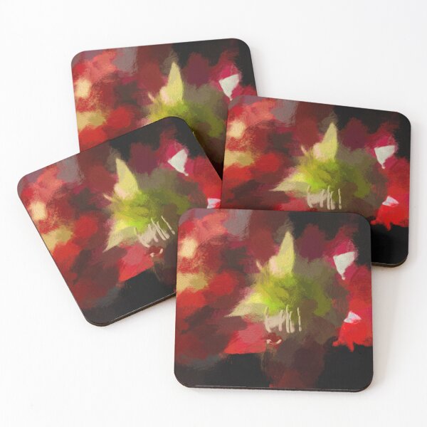 Item preview, Red Amaryllis Abstract designed and sold by bubred24.