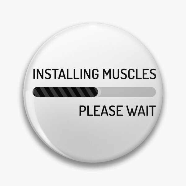 Item preview, Installing muscles... Please Wait designed and sold by Ms-Nach.