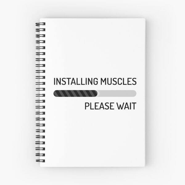 Item preview, Installing muscles... Please Wait designed and sold by Ms-Nach.