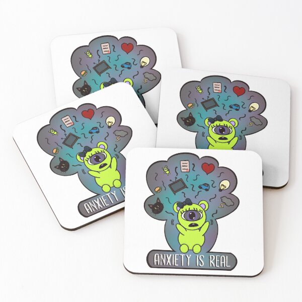 Item preview, Anxiety is real Alien designed and sold by HallyuHeaven.