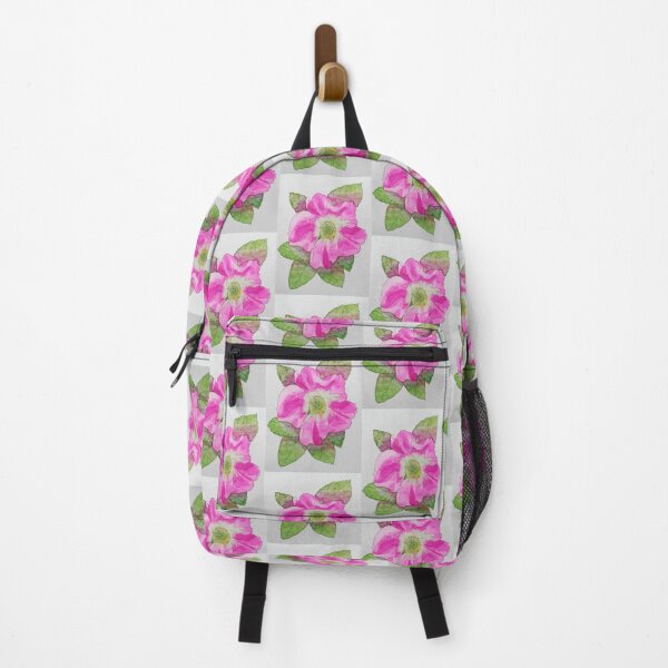 Item preview, Pink wild rose watercolour painting  designed and sold by esvb.