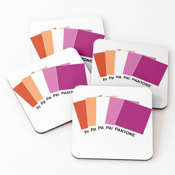 Item preview, Lesbian Pantone Color Cards designed and sold by Savhavens.