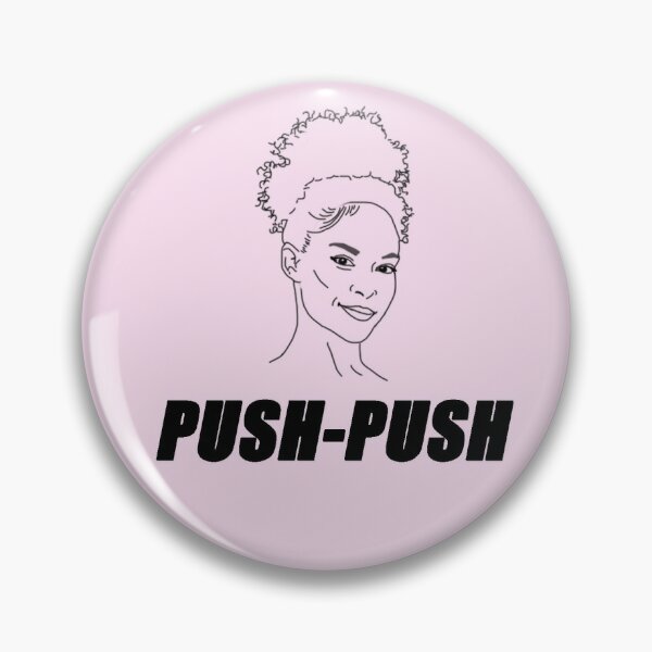 Hannah Frankson Peloton Push Push catchphrase with digital art