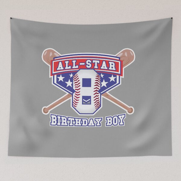 Item preview, Youth Player All Star 8th Birthday Baseball Boy designed and sold by PMDConcepts.