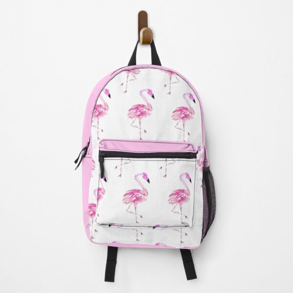 Item preview, Watercolor Pink Flamingo Pattern designed and sold by thesaltyblonde.