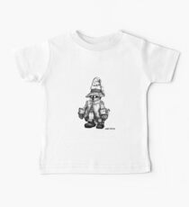 Vivi Says Relax - Sketch Em Up - White Baby Tee