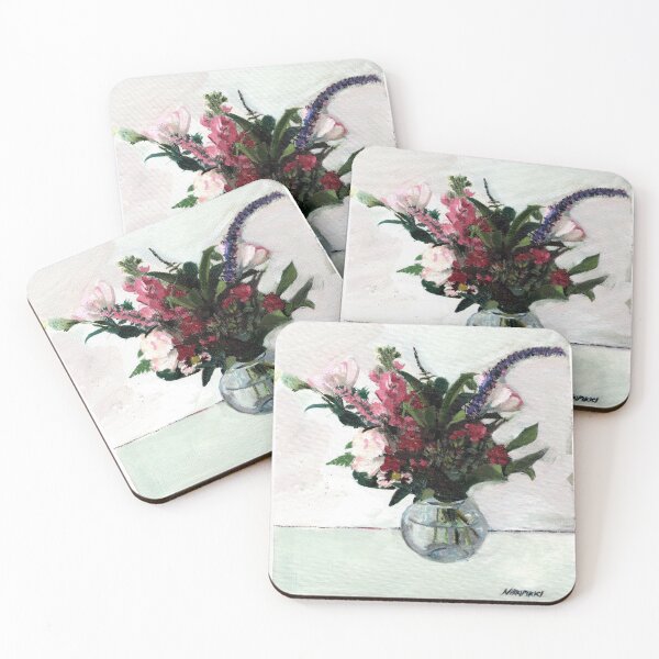 Item preview, Bouquet Oils Still Life designed and sold by nikkipikki2020.