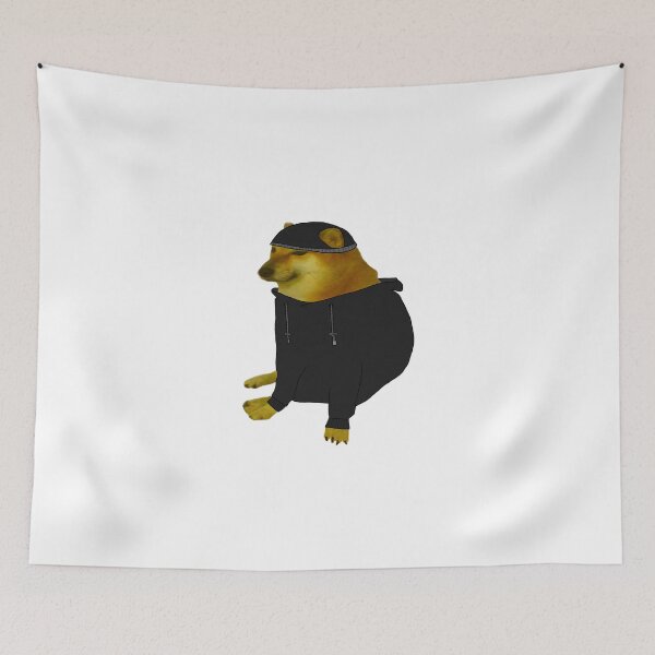 Item preview, cheems doomer designed and sold by moonman1232141.