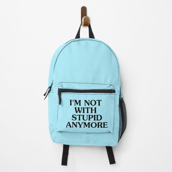 Item preview, I'm Not With Stupid Anymore - Breakup T-shirt - Humor Tee designed and sold by deanworld.